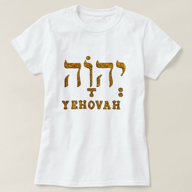 T-shirt féminin de YEHOVAH (Design devant)