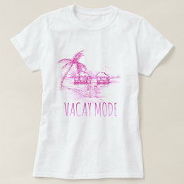 T-shirt féminin en mode Vacay