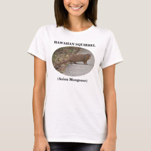 T-shirt féminin Hawaiian Squirrel (mongole asiatiq