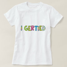 T-shirt féminin "I Gerattachée"