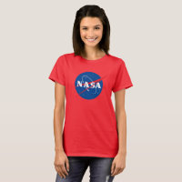 T-shirt féminin Iconic NASA (rouge comète)