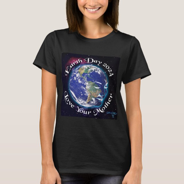 T-shirt féminin jour des terres 2024 (Devant)