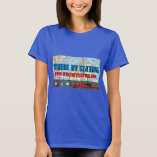 T-shirt féminin là où RV reste