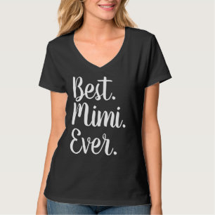 T-shirt féminin Meilleur Mimi Ever
