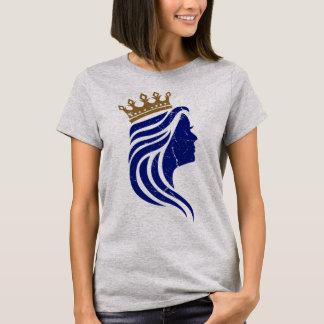 T-shirt féminin "Queen" | Tee graphique élégant