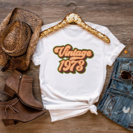 T-shirt féminin Retro Vintage 1973