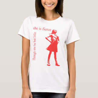 T-shirt féminin sans peur