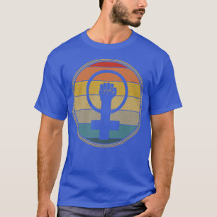 T-shirt Feminisme Femme Égalité Femme Vers le Vintage fémi
