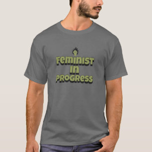 T-shirt Féministe à Progress