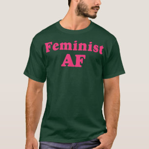 T-shirt Feministe Af Feminisme Style Rétro 1414 