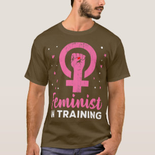 T-shirt Feministe Dans La Formation Féministe Design1666 