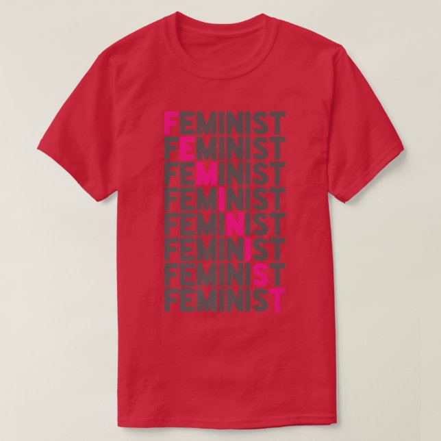 T-shirt Feministe Égalité des sexes Feminisme Activiste Fe (Design devant)