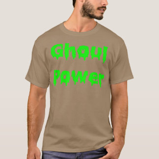 T-shirt Feministe Halloween filles costume Ghoul Power Fem