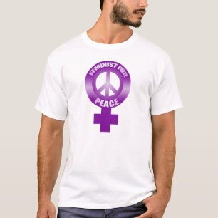 T-shirt Féministe pour la paix