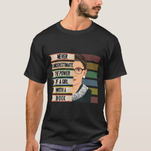 T-shirt Féministe Ruth Bader Ginsburg Rbg Citation Fille A