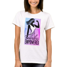 T-shirt féministe sans peur spécial pour la journé