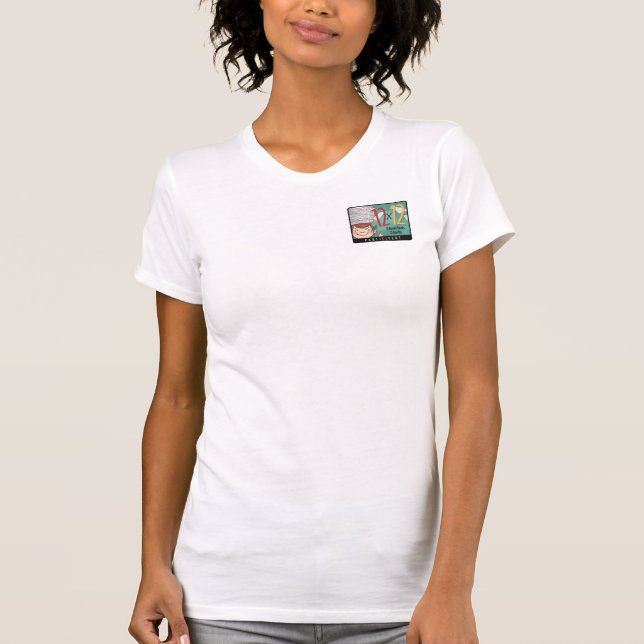 T-shirt femme 12 x 12 Papier (Devant)