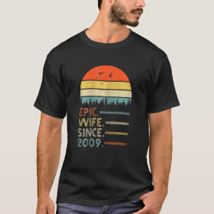 T-shirt Femme 14e Mariage Aniversaire Epic Femme depuis 20