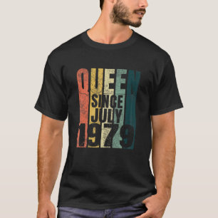 T-shirt Femme 42E Anniversaire Femme Quarante Reine Depuis