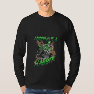 T-shirt Femme 4x4 Atv Quad Véhicule Rider Mud Dirt Vélo De