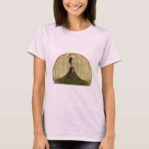 T-shirt Femme à la jupe de paon