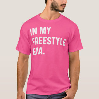 T-shirt Femme À Mon Époque Freestyle - Baignade Piscine Sw