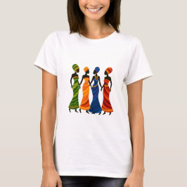 T-shirt femme africaine