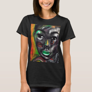 T-shirt Femme africaine