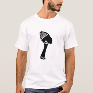 T-shirt Femme africaine américaine moderne abstraite art