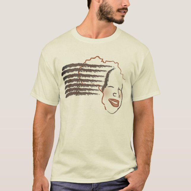 T-shirt Femme africaine III (Devant)