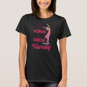 T-shirt Femme Aime Danser Et Danse Familiale Maman