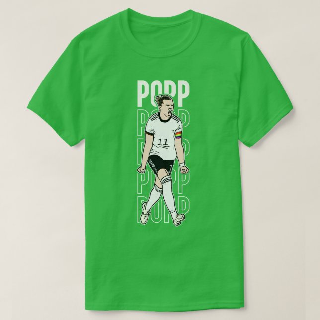 T-shirt Femme Allemagne Popp (Design devant)