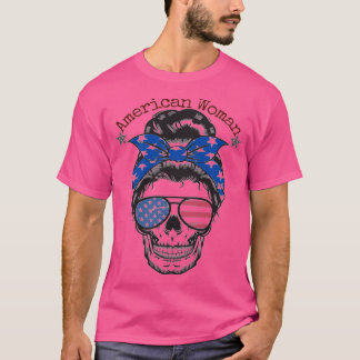 T-shirt Femme américaine