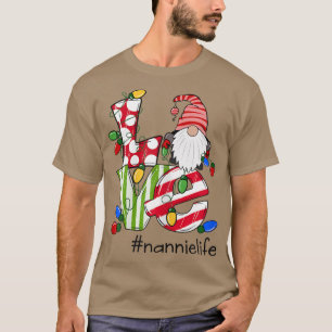 T-shirt Femme Amour Personnalisé Nannielife Candy Gnome Ch