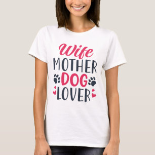 T-shirt Femme Amoureux des chiens
