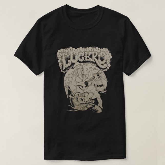 T-shirt Femme &amp ; Work Angel Lucero Band Logo Classes d (Design devant)