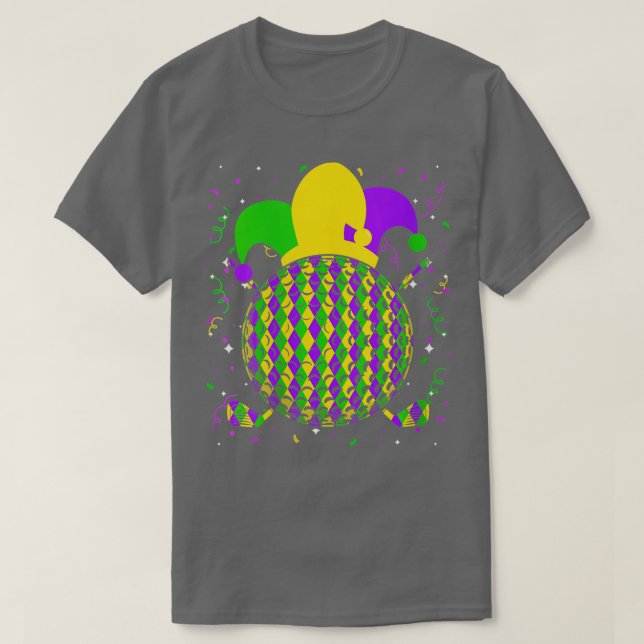 T-shirt Femme Amusante Mardi Gras Costume Parade de Golf C (Design devant)