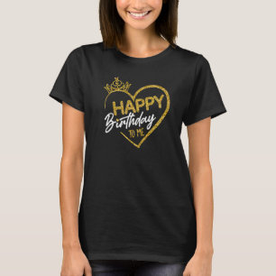 T-shirt Femme Anniversaire Fille Reine Joyeux anniversaire