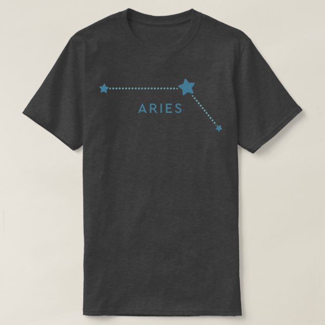T-shirt Femme Aries Zodiac Horoscope Astrologie Backprint1 (Design devant)