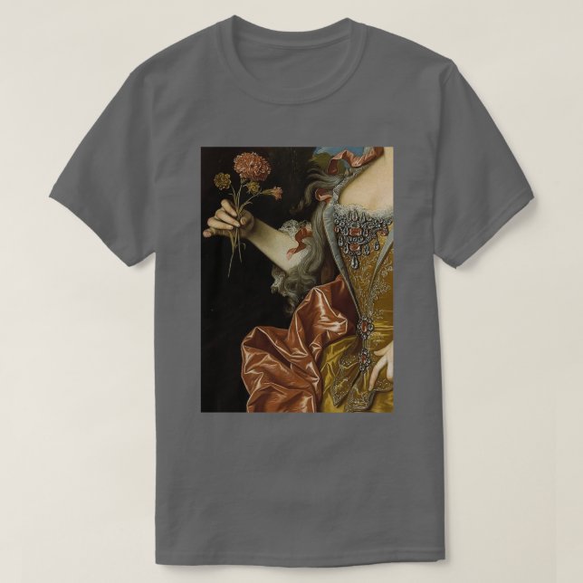 T-shirt Femme Aux Fleurs Peinture Renaissance 2 (Design devant)