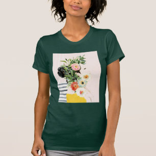 T-shirt Femme avec des fleurs