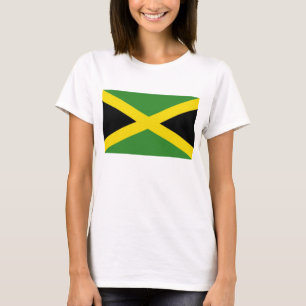 T-shirt femme avec le drapeau de la Jamaïque
