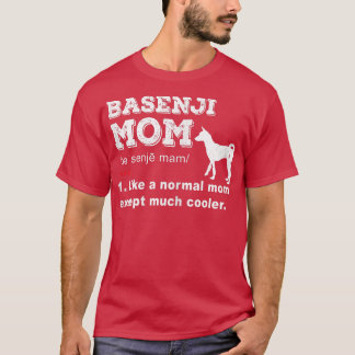 T-shirt Femme Basenji propriétaire de chien drôle amant an