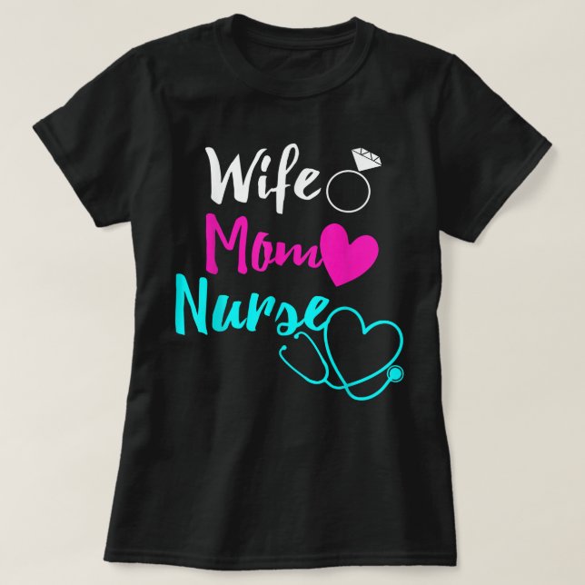 T-shirt Femme Bébé Floral Enceinte Doula Mini-femme Birth  (Design devant)