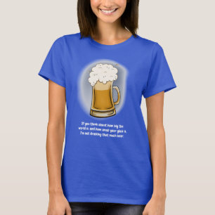 T-shirt Femme Beer Blue