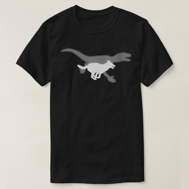 T-shirt Femme Belge Malinois Velociraptor Maliraptor Ru (Design devant)