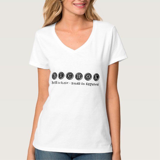 T-shirt femme BICHOK (Devant)