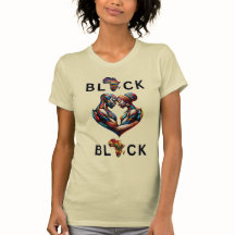 T-shirt femme Black Love-02