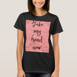 T-shirt femme Black love texto