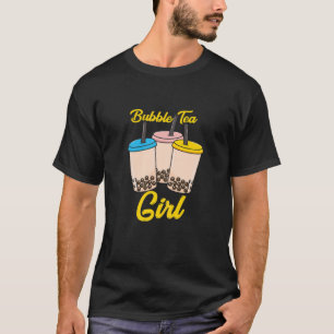 T-shirt Femme Boba Bubble Tea Girl